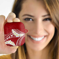 Polynesian Vintage Floral AirPods Case Scarlet Motifs LT7 Scarlet - Polynesian Pride