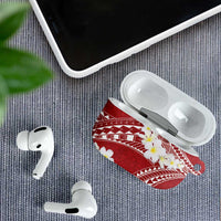 Polynesian Vintage Floral AirPods Case Scarlet Motifs LT7 - Polynesian Pride