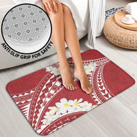Polynesian Vintage Floral Bathroom Set Scarlet Motifs LT7 - Polynesian Pride