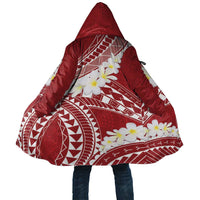 Polynesian Vintage Floral Cloak Scarlet Motifs LT7 Unisex Scarlet - Polynesian Pride