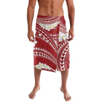 Polynesian Vintage Floral Lavalava Scarlet Motifs LT7 Scarlet - Polynesian Pride