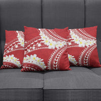 Polynesian Vintage Floral Pillow Cover Scarlet Motifs LT7 - Polynesian Pride
