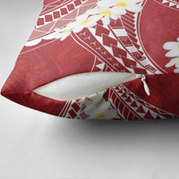 Polynesian Vintage Floral Pillow Cover Scarlet Motifs LT7 - Polynesian Pride
