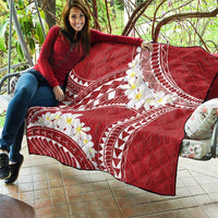 Polynesian Vintage Floral Quilt Scarlet Motifs LT7 - Polynesian Pride