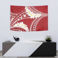 Polynesian Vintage Floral Tapestry Scarlet Motifs LT7 - Polynesian Pride