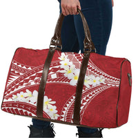 Polynesian Vintage Floral Travel Bag Scarlet Motifs LT7 - Polynesian Pride