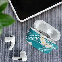 Polynesian Vintage Floral AirPods Case Teal Motifs LT7 - Polynesian Pride