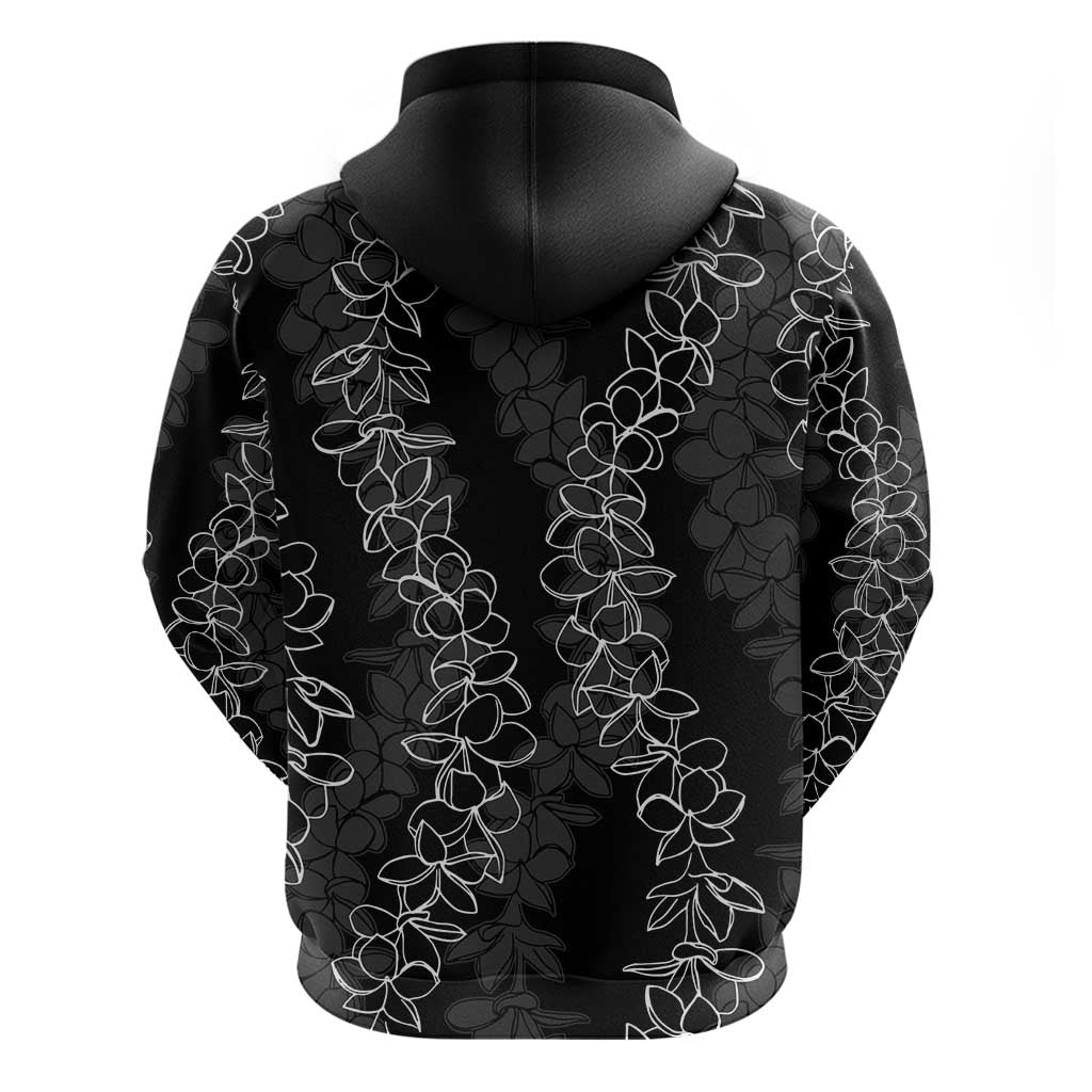 Hawaii Plumeria Lei Zip Hoodie Aloha Festive Vibe LT7 - Polynesian Pride