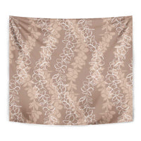 Hawaii Plumeria Lei Tapestry Aloha Festive Vibe - Beige LT7 - Polynesian Pride