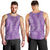 Hawaii Plumeria Lei Men Tank Top Aloha Festive Vibe - Violet