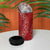 Hawaii Plumeria Lei 4 in 1 Can Cooler Tumbler Aloha Festive Vibe - Crimson