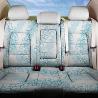 Hawaii Plumeria Lei Back Car Seat Cover Aloha Festive Vibe - Turquoise LT7 One Size Turquoise - Polynesian Pride