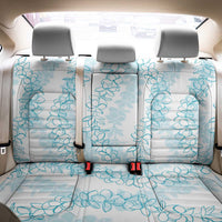 Hawaii Plumeria Lei Back Car Seat Cover Aloha Festive Vibe - Turquoise LT7 - Polynesian Pride