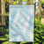 Hawaii Plumeria Lei Garden Flag Aloha Festive Vibe - Turquoise