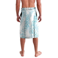 Hawaii Plumeria Lei Lavalava Aloha Festive Vibe - Turquoise LT7 - Polynesian Pride