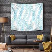 Hawaii Plumeria Lei Tapestry Aloha Festive Vibe - Turquoise LT7 - Polynesian Pride