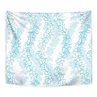 Hawaii Plumeria Lei Tapestry Aloha Festive Vibe - Turquoise LT7 - Polynesian Pride