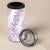 Hawaii Plumeria Lei 4 in 1 Can Cooler Tumbler Aloha Festive Vibe - Amethyst