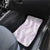 Hawaii Plumeria Lei Car Mats Aloha Festive Vibe - Amethyst