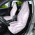 Hawaii Plumeria Lei Car Seat Cover Aloha Festive Vibe - Amethyst