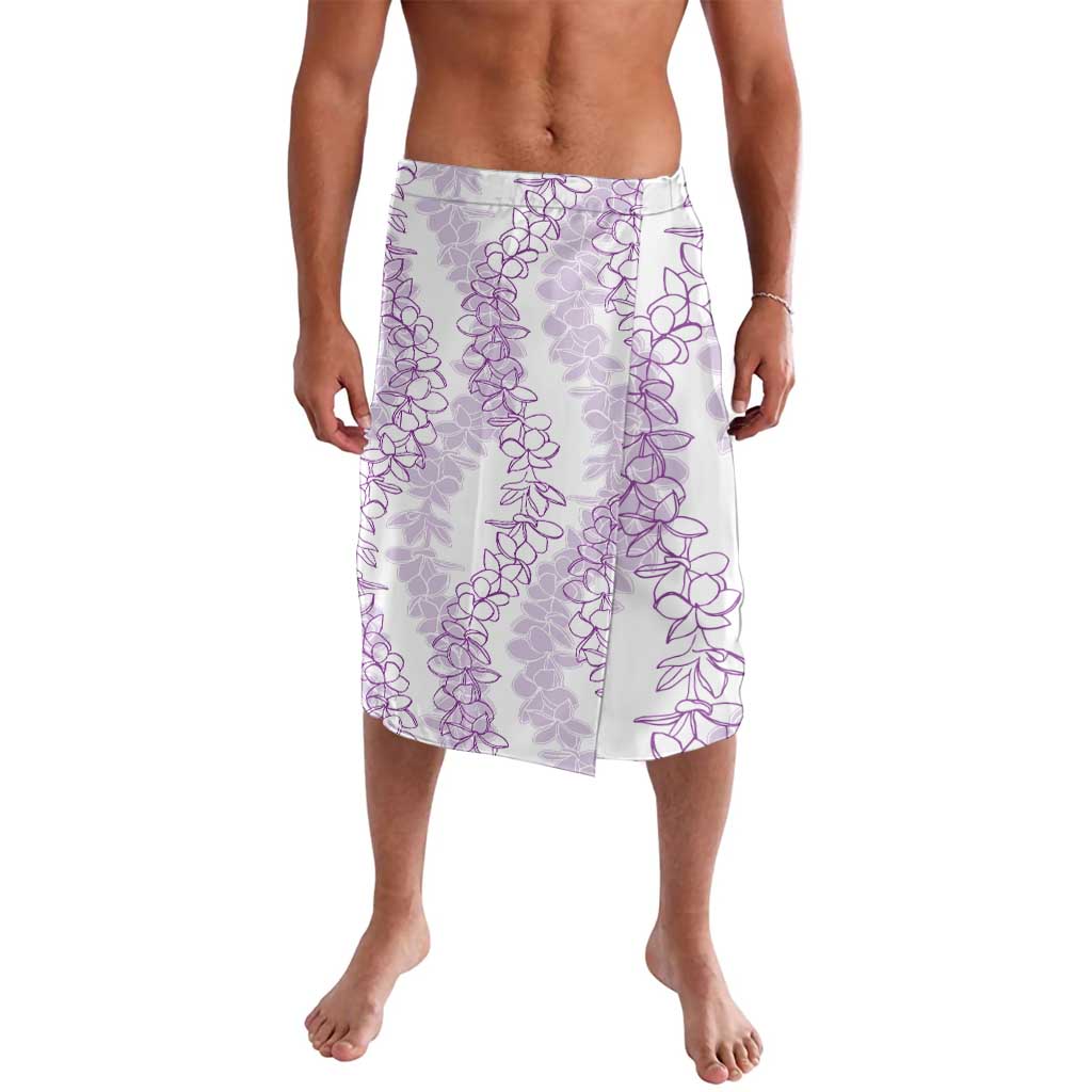 Hawaii Plumeria Lei Lavalava Aloha Festive Vibe - Amethyst LT7 Amethyst - Polynesian Pride