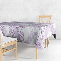 Hawaii Plumeria Lei Tablecloth Aloha Festive Vibe - Amethyst LT7 - Polynesian Pride