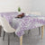 Hawaii Plumeria Lei Tablecloth Aloha Festive Vibe - Amethyst