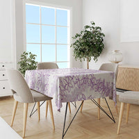 Hawaii Plumeria Lei Tablecloth Aloha Festive Vibe - Amethyst LT7 - Polynesian Pride