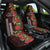 Hawaii Mele Kalikimaka Kakau Car Seat Cover I'iwi Bird on Ohia Lehua