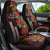 Hawaii Mele Kalikimaka Kakau Car Seat Cover I'iwi Bird on Ohia Lehua