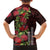 Hawaii Mele Kalikimaka Kakau Family Matching Long Sleeve Bodycon Dress and Hawaiian Shirt I'iwi Bird on Ohia Lehua