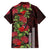 Hawaii Mele Kalikimaka Kakau Family Matching Puletasi and Hawaiian Shirt I'iwi Bird on Ohia Lehua