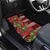 Hawaii Christmas Mele Kalikimaka Car Mats I'iwi Bird on Ohia Lehua