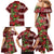 Hawaii Christmas Mele Kalikimaka Family Matching Mermaid Dress and Hawaiian Shirt I'iwi Bird on Ohia Lehua