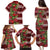 Hawaii Christmas Mele Kalikimaka Family Matching Puletasi and Hawaiian Shirt I'iwi Bird on Ohia Lehua