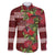 Hawaii Christmas Mele Kalikimaka Family Matching Puletasi and Hawaiian Shirt I'iwi Bird on Ohia Lehua