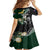 Custom South Africa Mix New Zealand Rugby 2023 Family Matching Short Sleeve Bodycon Dress and Hawaiian Shirt World Cup Greatest Rivalry LT7 - Polynesian Pride