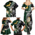 Custom South Africa Mix New Zealand Rugby 2023 Family Matching Summer Maxi Dress and Hawaiian Shirt World Cup Greatest Rivalry LT7 - Polynesian Pride