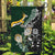 Custom South Africa Mix New Zealand Rugby 2023 Garden Flag World Cup Greatest Rivalry LT7 Garden Flag Black Green - Polynesian Pride