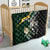 Custom South Africa Mix New Zealand Rugby 2023 Quilt World Cup Greatest Rivalry LT7 - Polynesian Pride