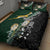 Custom South Africa Mix New Zealand Rugby 2023 Quilt Bed Set World Cup Greatest Rivalry LT7 - Polynesian Pride