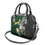 Custom South Africa Mix New Zealand Rugby 2023 Shoulder Handbag World Cup Greatest Rivalry LT7 - Polynesian Pride