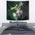 Custom South Africa Mix New Zealand Rugby 2023 Tapestry World Cup Greatest Rivalry LT7 - Polynesian Pride