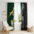 Custom South Africa Mix New Zealand Rugby 2023 Window Curtain World Cup Greatest Rivalry LT7 - Polynesian Pride