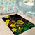 New Caledonia Kanaky Personalized Area Rug Fleche Faitiere - Plumeria