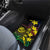 New Caledonia Kanaky Personalized Car Mats Fleche Faitiere - Plumeria