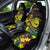 New Caledonia Kanaky Personalized Car Seat Cover Fleche Faitiere - Plumeria