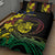 New Caledonia Kanaky Personalized Quilt Bed Set Fleche Faitiere - Plumeria