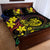 New Caledonia Kanaky Personalized Quilt Bed Set Fleche Faitiere - Plumeria