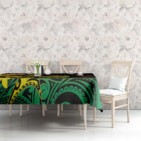 New Caledonia Kanaky Personalized Tablecloth Fleche Faitiere - Plumeria LT7 - Polynesian Pride